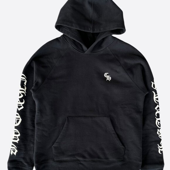 Chrome Hearts Other - Chrome Hearts Black & White Embroidered Logo Hoodie